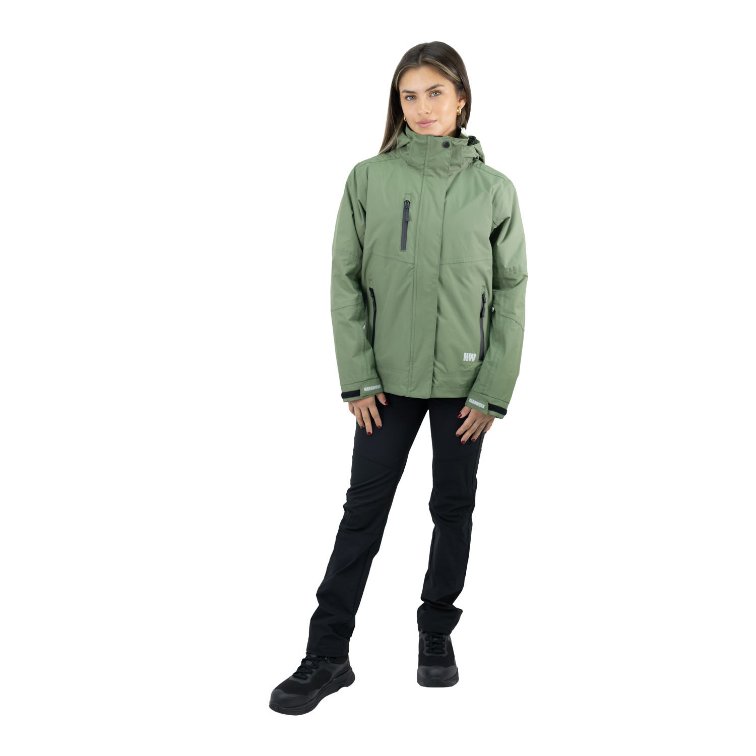Parka Desmontable Hw Reno 3 En 1 Verde Oliva Mujer image number 3.0